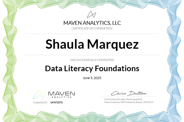 Data Literacy Foundations